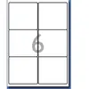 Decadry Etiketten / Labels 99.1 x 93.1 mm - 100 vel