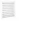 Renson INBOUW MUURROOSTER 411 RAL 9010 200X200MM
