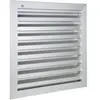Grille de ventilation 400x300mm aluminium gris - RENSON - 41143