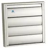 Grille de hotte 210x210mm aluminium gris RAL9006 - RENSON - 4332101