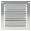 Grille estampée 436 400x400mm anodisé argent - RENSON - 44004001