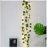 ENSOLEILLE Guirlande Lumineuse Feuille de Lierre 10m 100 Led Lumière Blanche Chaude-Ensoleillé