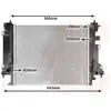 Radiateur 43012704 International Radiators