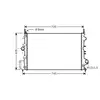 RADIATEUR VECTRA C/SIGNUM 18i 05- 37002462 International Radiators Plu...