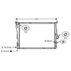 VAN WEZEL Radiateur moteur pour BMW: X3 (Ref: 06002343)