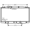 RADIATEUR ACCORD7/ESTATE 22CDTi 25002218 International Radiators