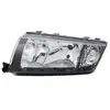 Van Wezel Koplamp links met knipperlicht H7 + H3 ZWART
