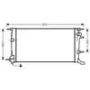RADIATEUR DIESEL 2.0 DCi 43002445 International Radiators