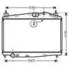 RADIATEUR MAZDA 2 1.4/1.6CDVi MT 07 27002229 International Radiators