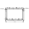 RADIATEUR MICRA3/NOTE 15DCi AC 05- 13002261 International Radiators