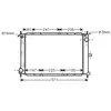 VAN WEZEL Radiateur moteur pour NISSAN: Micra (Ref: 13002249)