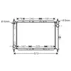 VAN WEZEL Radiateur moteur pour NISSAN: Micra, Note (Ref: 13002260)
