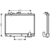 VAN WEZEL Radiateur moteur pour MITSUBISHI: L200 (Ref: 32002161)