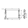 Radiateur Benzine 1.4 / 1.6 18002369 International Radiators