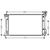 RADIATEUR BENZINE 2.0 VVTi AT 53002293 International Radiators