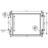 VAN WEZEL Radiateur moteur pour AUDI: A6 (Ref: 03002231)
