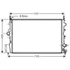 Radiateur Diesel 1.9 Td Mt 37002396 International Radiators
