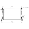 Radiateur Saab 9-5 20/23 At 05- 47002062 International Radiators