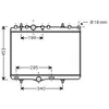 RADIATEUR P207/1007/C2 16/16HDi MT 40002290 International Radiators