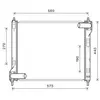 RADIATEUR Juke 1.6 i 06/10- 13002354 International Radiators