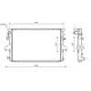 RADIATEUR Transporter T5 2.0TDi 09- 58002317 International Radiators