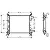 VAN WEZEL Radiateur moteur pour FORD: Ka (Ref: 18002260)