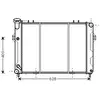 Radiateur Grand Cherokee 4.0 93- 21002008 International Radiators