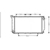 Radiateur Benzine 1.6 / 1.8 / 2.0 / 2 51002010 International Radiators