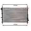 Radiateur Benzine 2.5 Mt 18002185 International Radiators
