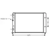 RADIATEUR DIESEL 58002115 International Radiators