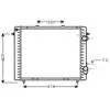 Radiateur 92+ 19 Diesel O 43002159 International Radiators