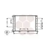 International Radiators RADIATEUR BENZINE 1.6i met AIRCO