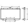 VAN WEZEL Radiateur moteur pour NISSAN: Primera (Ref: 13002179)