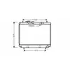 RADIATEUR Terios 1.3 Hand 97- 11002043 International Radiators