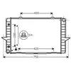 Radiateur 2400 Benzine +auto A 59002064 International Radiators