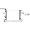 VAN WEZEL Radiateur moteur pour OPEL: Astra, Zafira (Ref: 37002256)