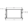 VAN WEZEL Radiateur moteur pour OPEL: Vectra (Ref: 37002220)