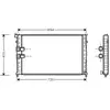 RADIATEUR BENZINE -5/99 2.0i Turbo/Coupe MT 40002176 International Rad...