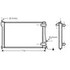 Radiateur Diesel -4/99 20 Hdi 40002196 International Radiators