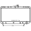 RADIATEUR DIESEL 2.0 Diesel MT 53002181 International Radiators