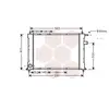 International Radiators Radiateur Rover 414/16/20 Mt 95-99