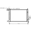 VAN WEZEL Radiateur moteur pour OPEL: Vectra (Ref: 37002218)