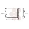 Van Wezel Radiateur Moteur Pour Dacia Logan Version : 1.4 / 1.6 - Mote...