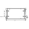RADIATEUR 9/93+ 1600 1800 met AIRCO 49002028 International Radiators