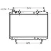 Radiateur Brava/o/marea Mt Ac 95-99 17002184 International Radiators