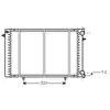RADIATEUR TRAFIC 3 MT zonder AIRCO 96-98 43002239 International Radiat...