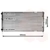 RADIATEUR DIESEL 2.0 16V Cupra 58002156 International Radiators