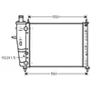 RADIATEUR BENZINE 14 16 -AUTO zonder AIRCO 17002159 International Radi...