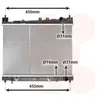 Van Wezel - RADIATOR VOOR TOYOTA ECHO 1999-2003 1640021070