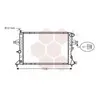 VAN WEZEL Radiateur moteur pour OPEL: Zafira, Astra (Ref: 37002293)